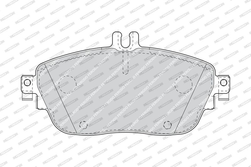 FERODO Plaquettes de frein à disque FDB4245