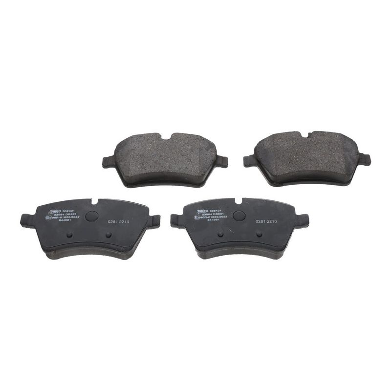 Valeo 302431 Brake Pad Set, disc brake