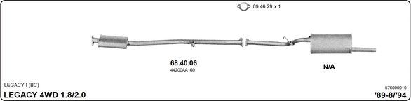 Sistema de gases de escape