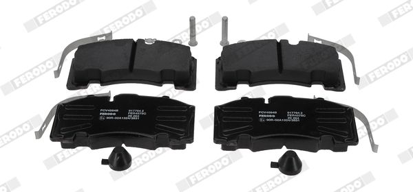 Sada brzdových destiček, kotoučová brzda FCV4584B
