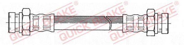 Гальмівний шланг, Quick Brake 27.024