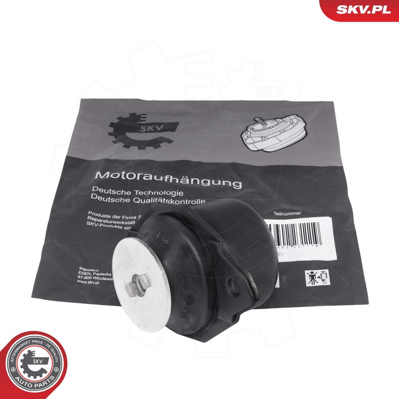 Paigutus, Mootor, ESEN SKV 75SKV115