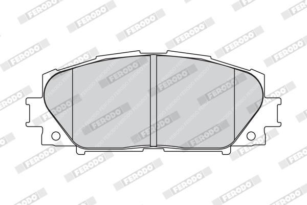 FERODO FDB1829 Brake Pad Set, disc brake