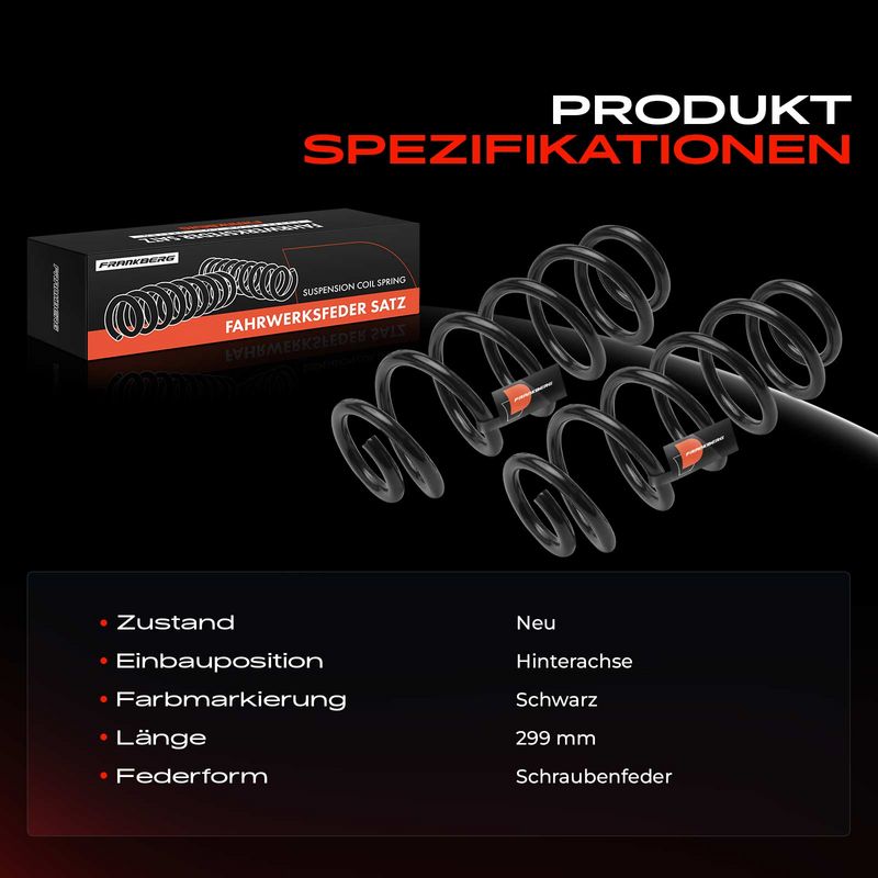 Frankberg 5481FB0051580 Suspension Spring