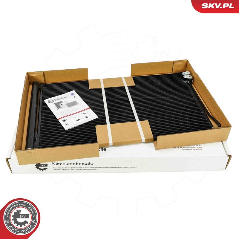 ESEN SKV 86SKV398 Condenser, air conditioning