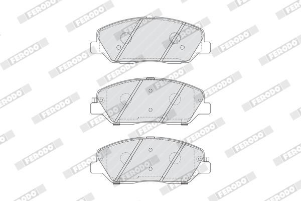 FERODO FDB4111 Brake Pad Set, disc brake