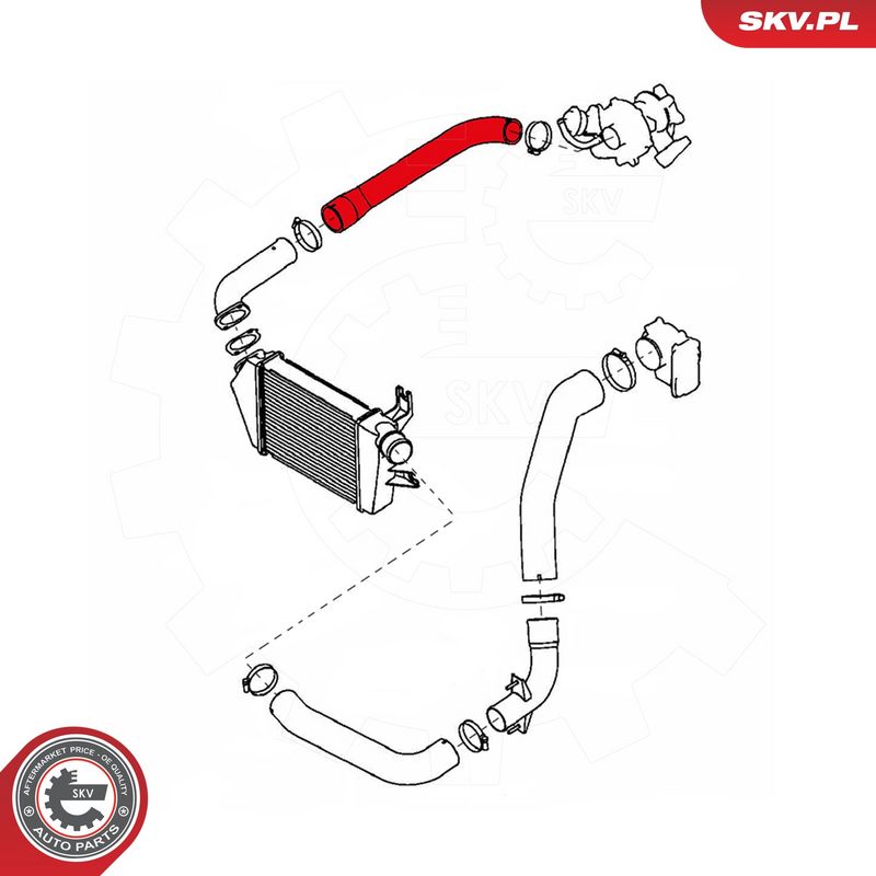 Laadimisõhu voolik, ESEN SKV 43SKV124