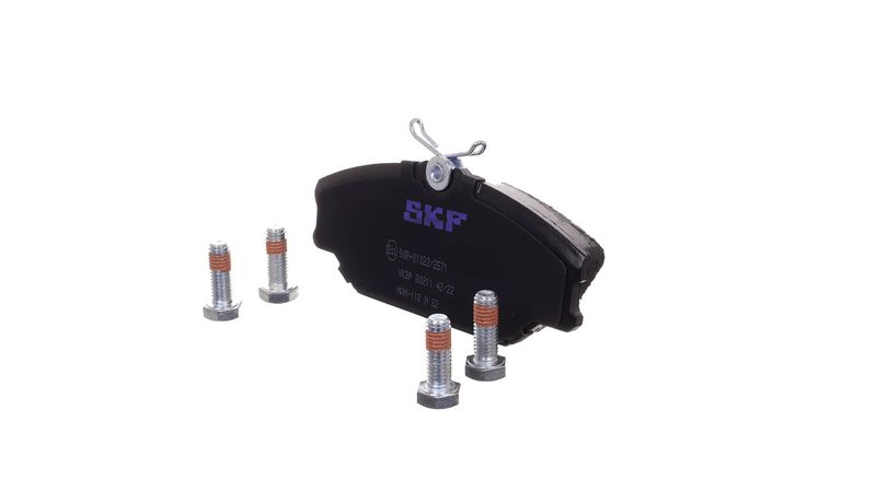 SKF VKBP80211 Комплект гальмівних накладок, дискове гальмо