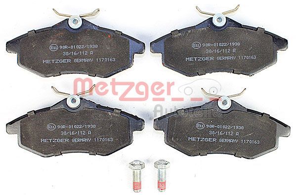 METZGER 1170163 Brake Pad Set, disc brake