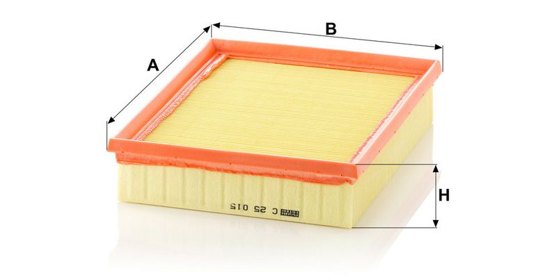 Õhufilter, MANN-FILTER C 25 015