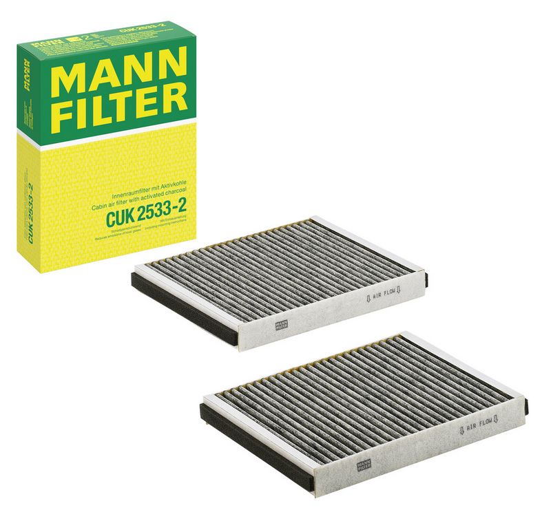 Filter, salongiõhk, MANN-FILTER CUK 2533-2