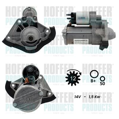 HOFFER önindító H5010980G