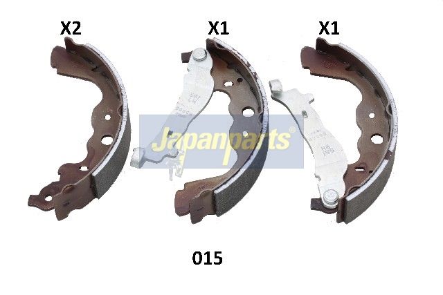комплект спирачна челюст JAPANPARTS