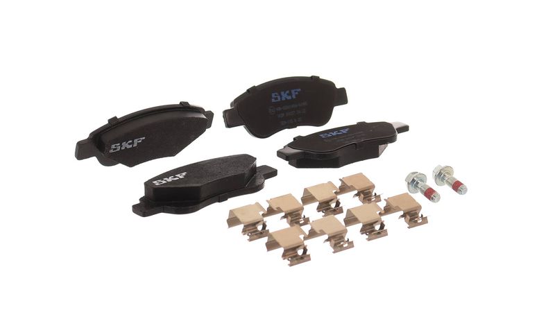 SKF VKBP80037 Комплект гальмівних накладок, дискове гальмо