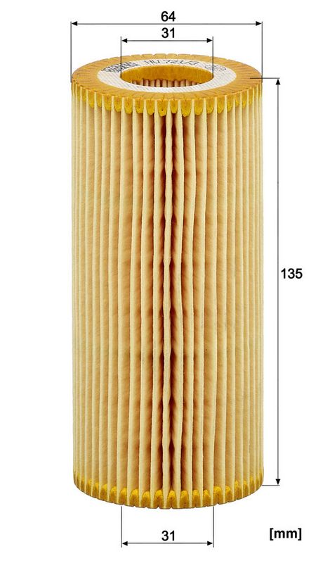 Õlifilter, MANN-FILTER HU 721, 3 x