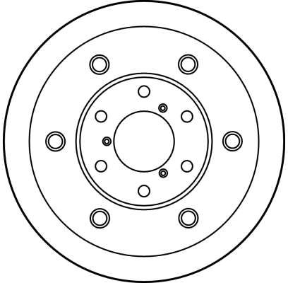 TRW DF1758S Brake Disc