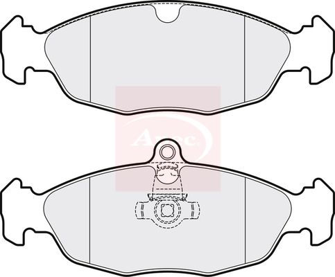 APEC Brake Pad Set, disc brake PAD982