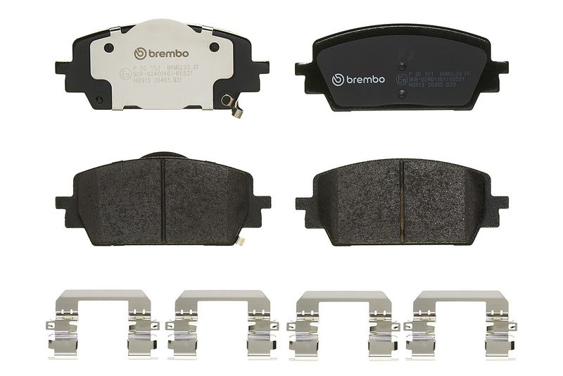 BREMBO P30151 Brake Pad Set, disc brake