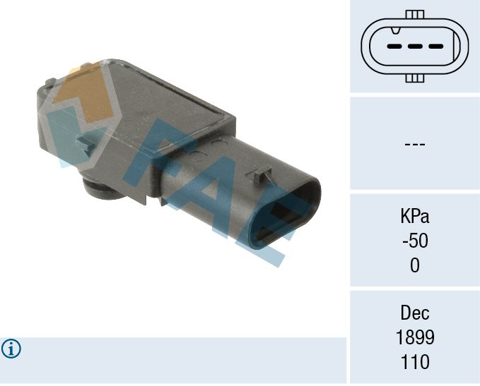 Sensor de presión, servofreno