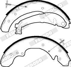 Sada brzdových čelistí FSB534R