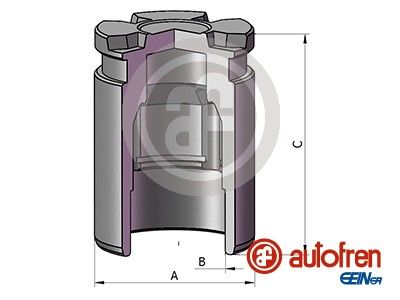 Поршень, гальмівний супорт, Autofren D025805