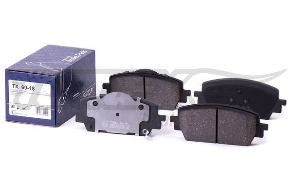 TOMEX Brakes TX 60-18 Brake Pad Set, disc brake