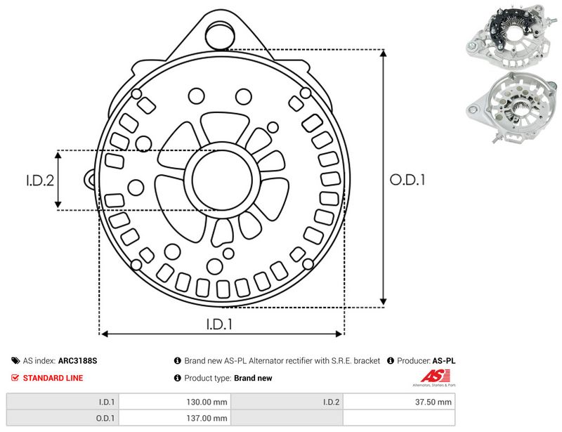 Seadistaja, generaator, AS-PL ARC3188S