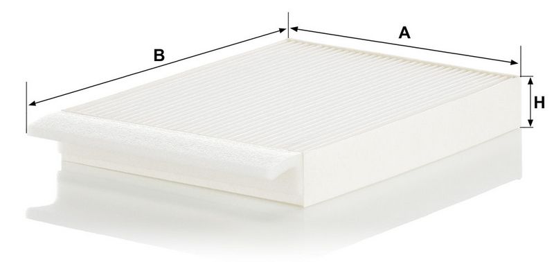 Filter, salongiõhk, MANN-FILTER CU 30 012