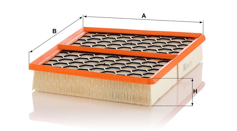 Õhufilter, MANN-FILTER C 34 017