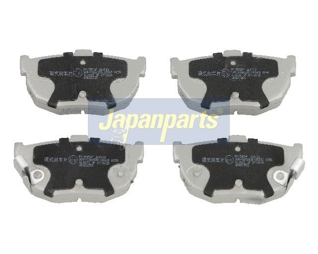 JAPANPARTS Stabdžių trinkelių rinkinys, diskinis stabdys