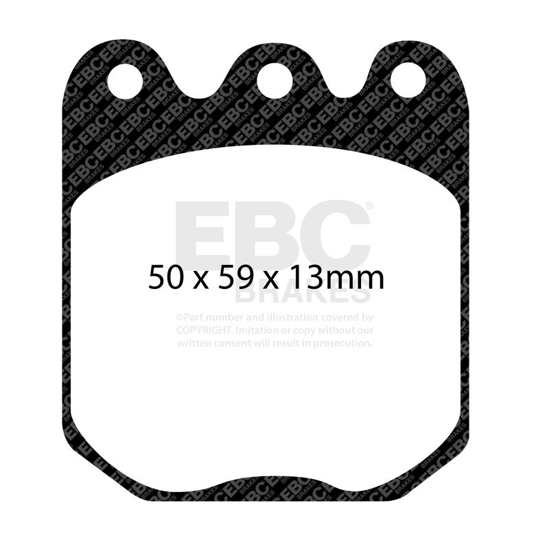 EBC Brakes Remblokkenset, schijfrem DP4056R