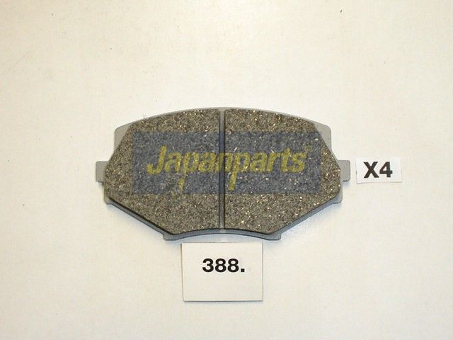 JAPANPARTS Stabdžių trinkelių rinkinys, diskinis stabdys