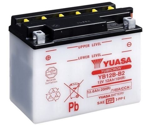 Yuasa Starter Battery YB12B-B2