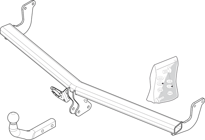 BRINK 526600 Trailer Hitch