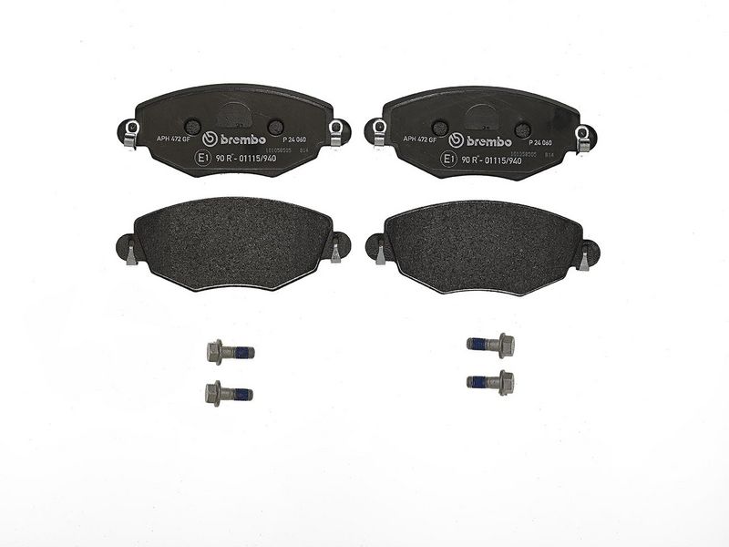 комплект спирачно феродо, дискови спирачки BREMBO