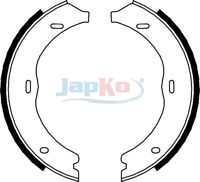 комплект спирачна челюст JAPKO