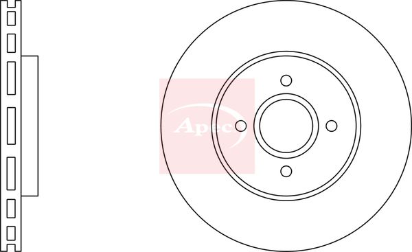 APEC Brake Disc DSK2185