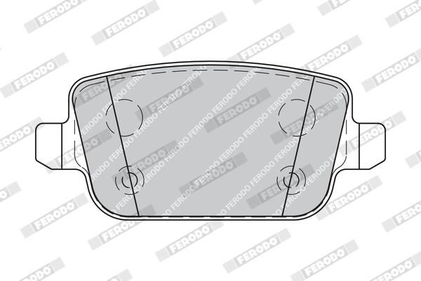 FERODO FDB1933 Brake Pad Set, disc brake
