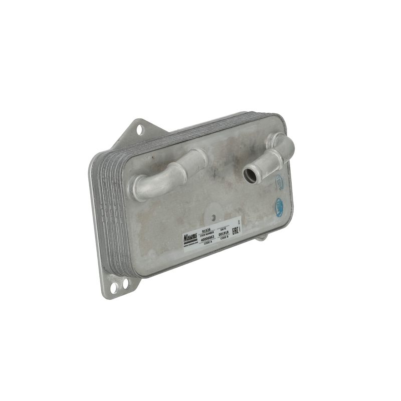 NISSENS 91526 Oil Cooler, automatic transmission