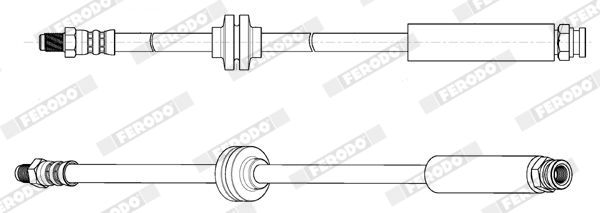 Гальмівний шланг, Ferodo FHY2785