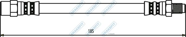 APEC Brake Hose BHO4036