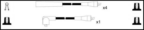 Juego de cables de encendido