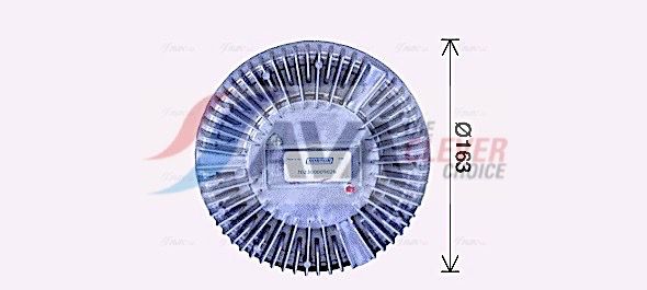 Spojka, větrák chladiče IVC109