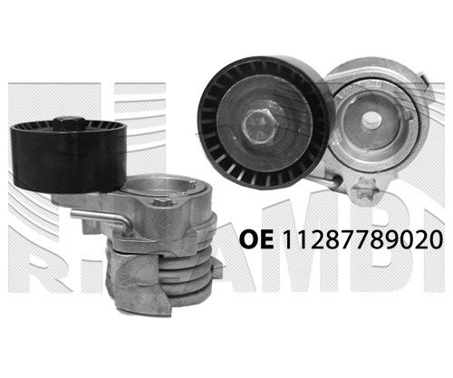 CALIBER 00967 - Belt Tensioner, V-ribbed belt