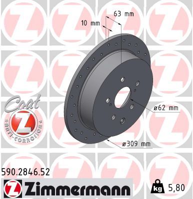 ZIMMERMANN ΔΙΣ/ΚΕΣ ΤΡΥΠΗΤΕΣ SPORT