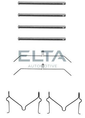 Elta Automotive Accessory Kit, disc brake pad EA8534