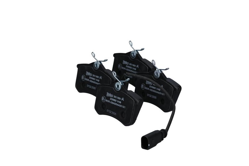 Sada brzdových destiček, kotoučová brzda 301681A