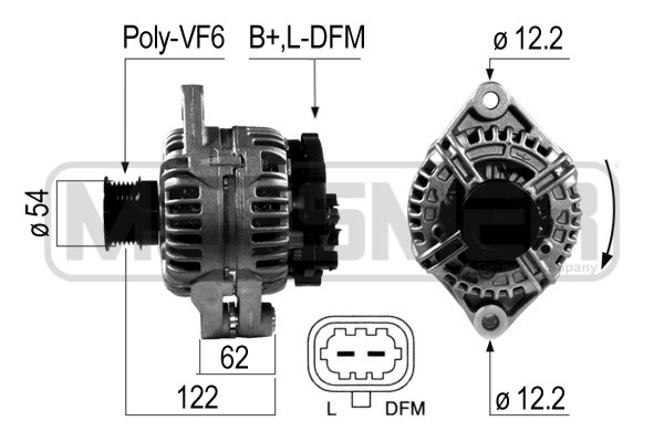 WILMINK GROUP generátor WG2012155