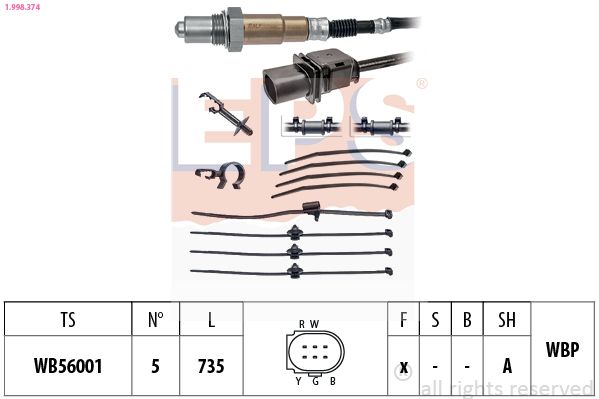 Sonda lambda EPS 1.998.389