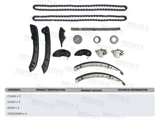 MOTIVE TCK249 Timing Chain Kit